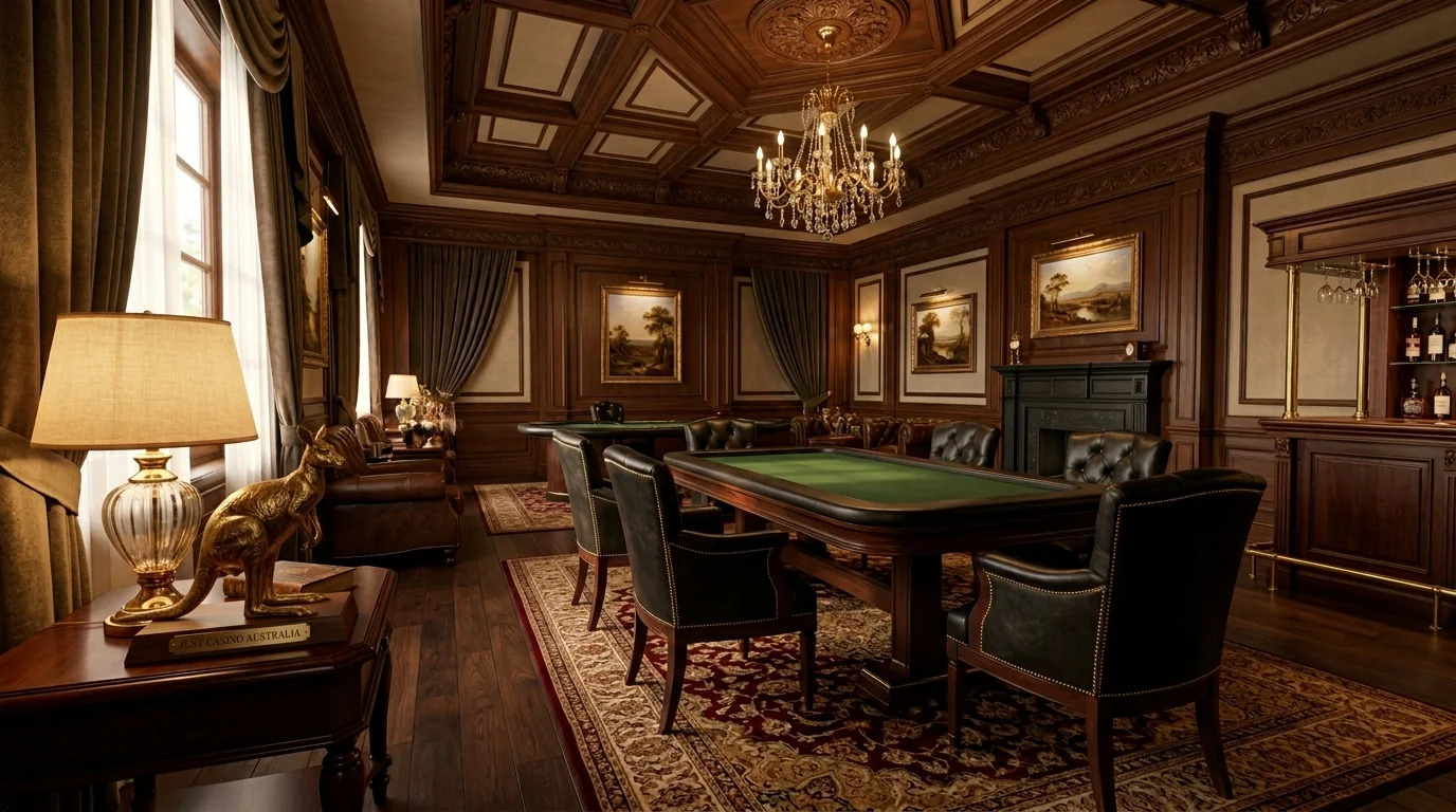 Array of colorful pokies games